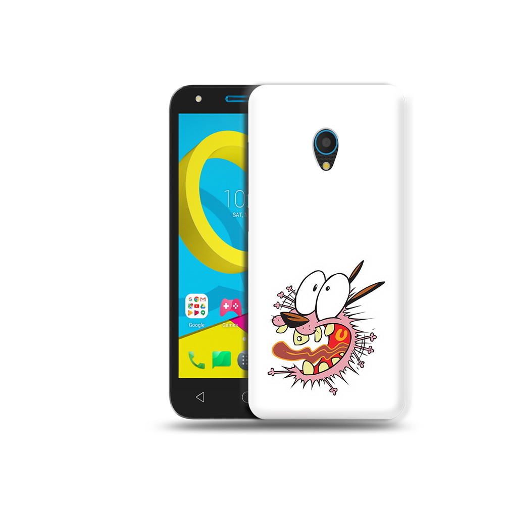 

Чехол MyPads Tocco для Alcatel U5 5047D испуганный бобик (PT134046.676.381), Tocco