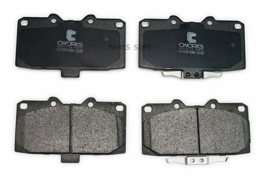 

Тормозные колодки CWORKS передние Low Metallic C11CR1084