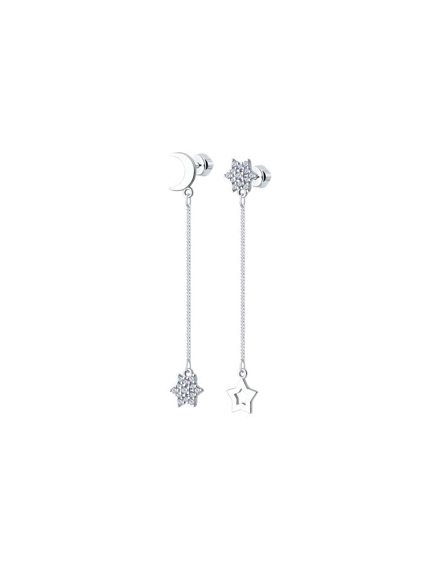 

Серьги пусеты из серебра TEO MAORI 894025932, фианит, 894025932