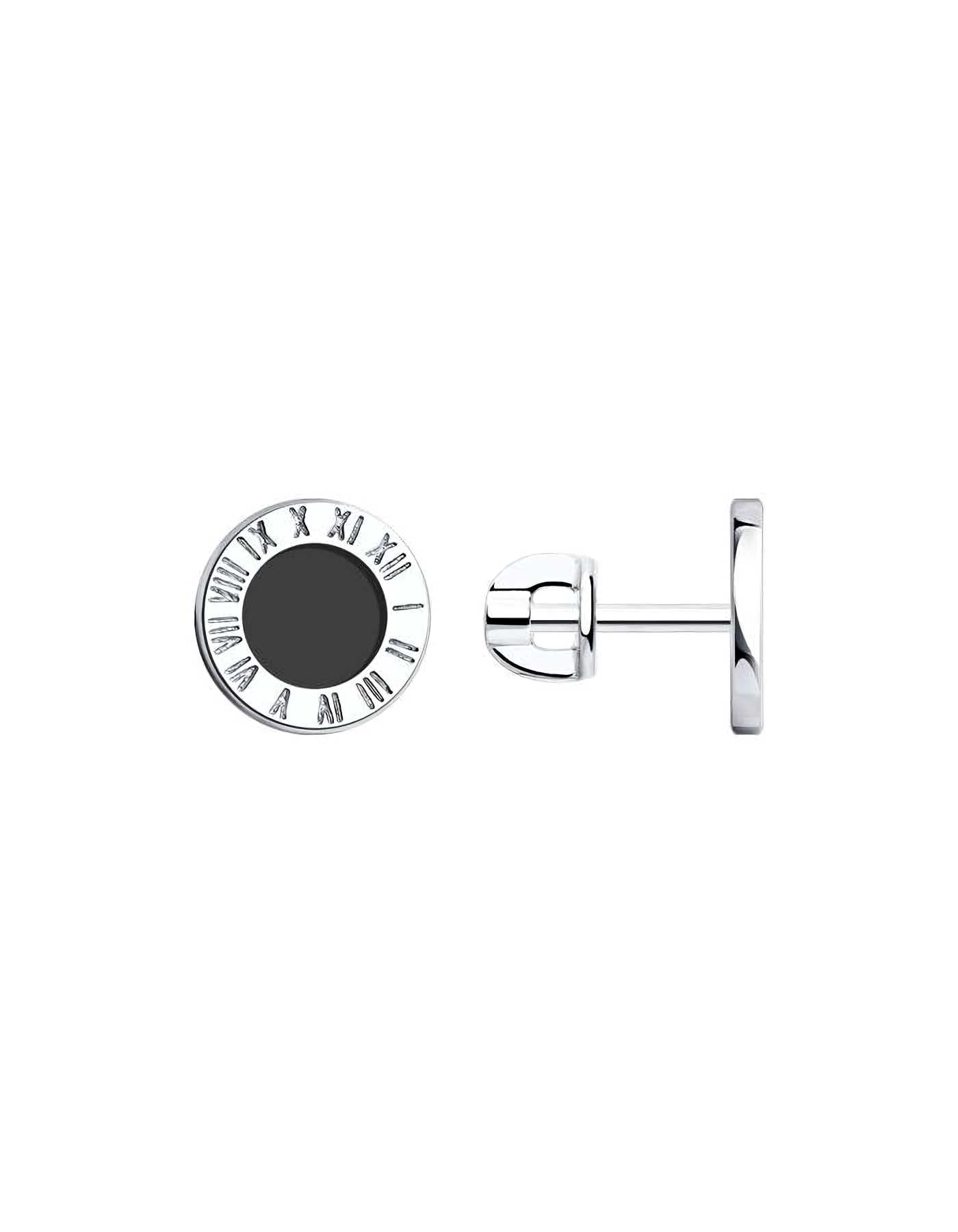 

Серьги пусеты из серебра TEO MAORI 894025948, эмаль, 894025948