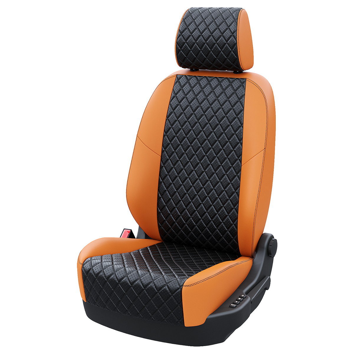 

Чехлы на сиденья Автодруг для Lada Калина 2 A1575DS2096 Экокожа ромб Оранжевый Черный, Черный;оранжевый, A1575