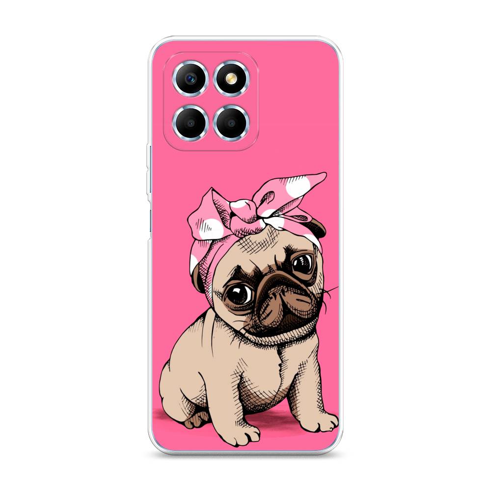 

Чехол Awog 6109550-2 для Huawei X6 "Dog Pin-Up", Розовый;бежевый, 6109550-2