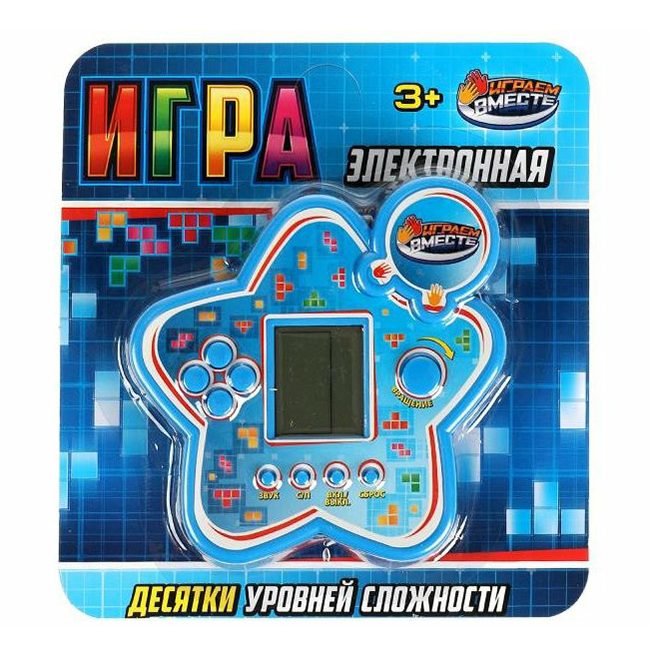 

Интерактивная игрушка Играем Вместе Логическая, Синий