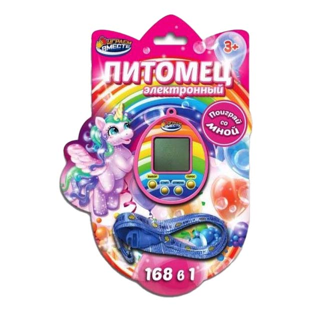 

Интерактивная игрушка Играем Вместе Питомец в ассортименте (цвет по наличию), Розовый