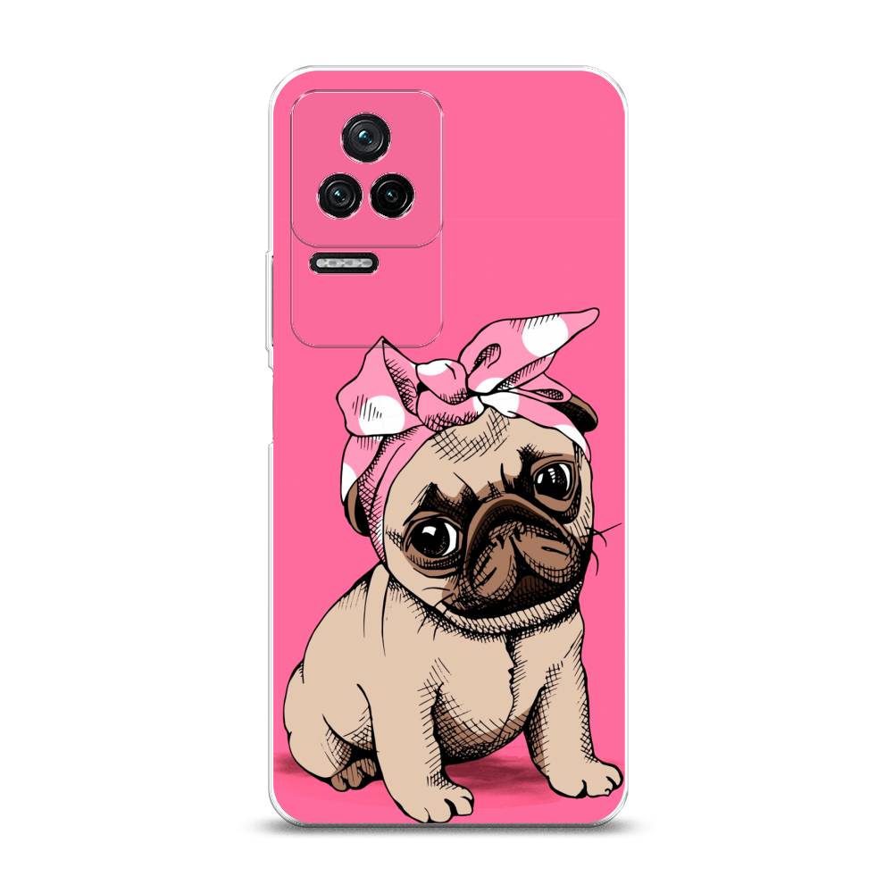

Чехол Awog на Poco F4 "Dog Pin-Up", Разноцветный, 315350-2