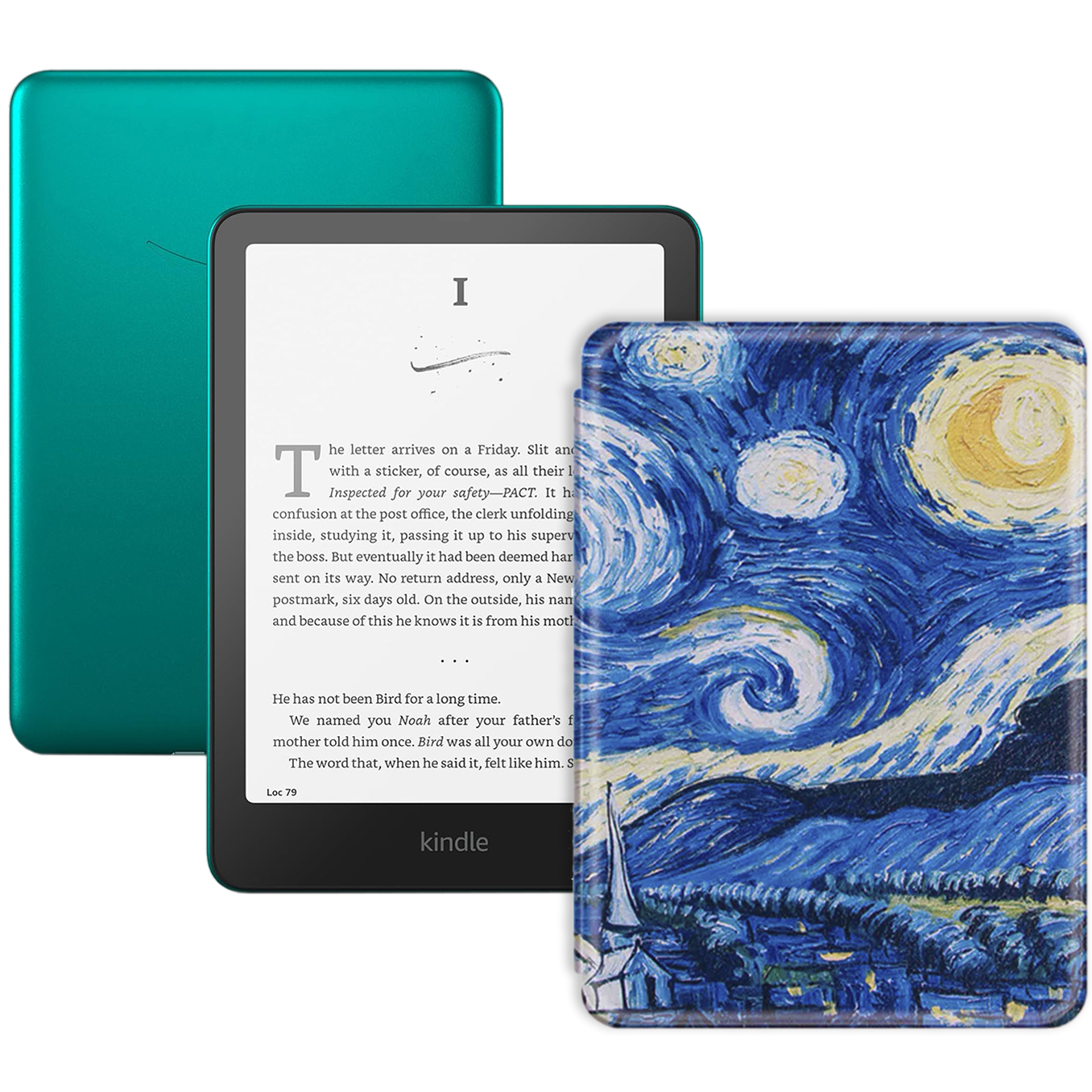 

Электронная книга Amazon Kindle PaperWhite 12 2024 32Gb SE Green, Зеленый;белый;голубой, Kindle PaperWhite 12 2024