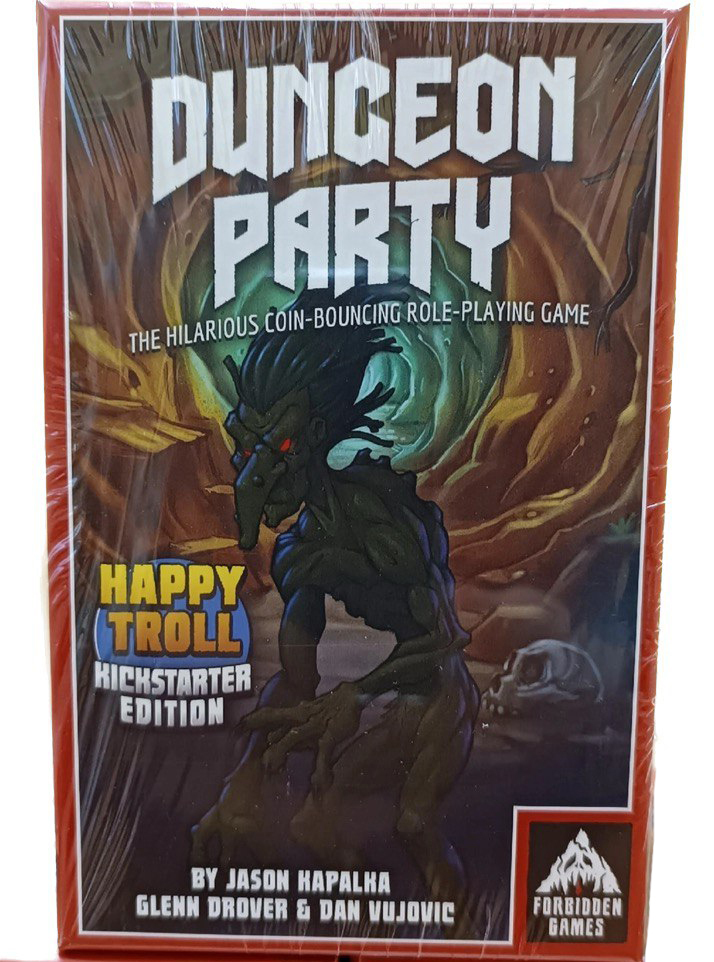 Настольная игра Forbidden Games Dungeon Party Happy Troll на английском языке, FRB-1715 дополнение к игре forbidden games frb 1725 dungeon party add on pack на английском языке