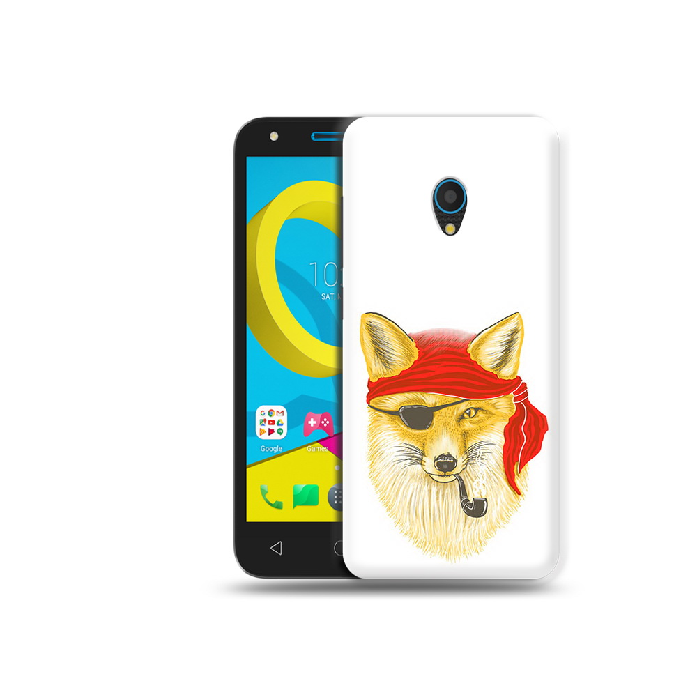 

Чехол MyPads Tocco для Alcatel U5 5047D лиса-пират (PT134046.676.440), Tocco