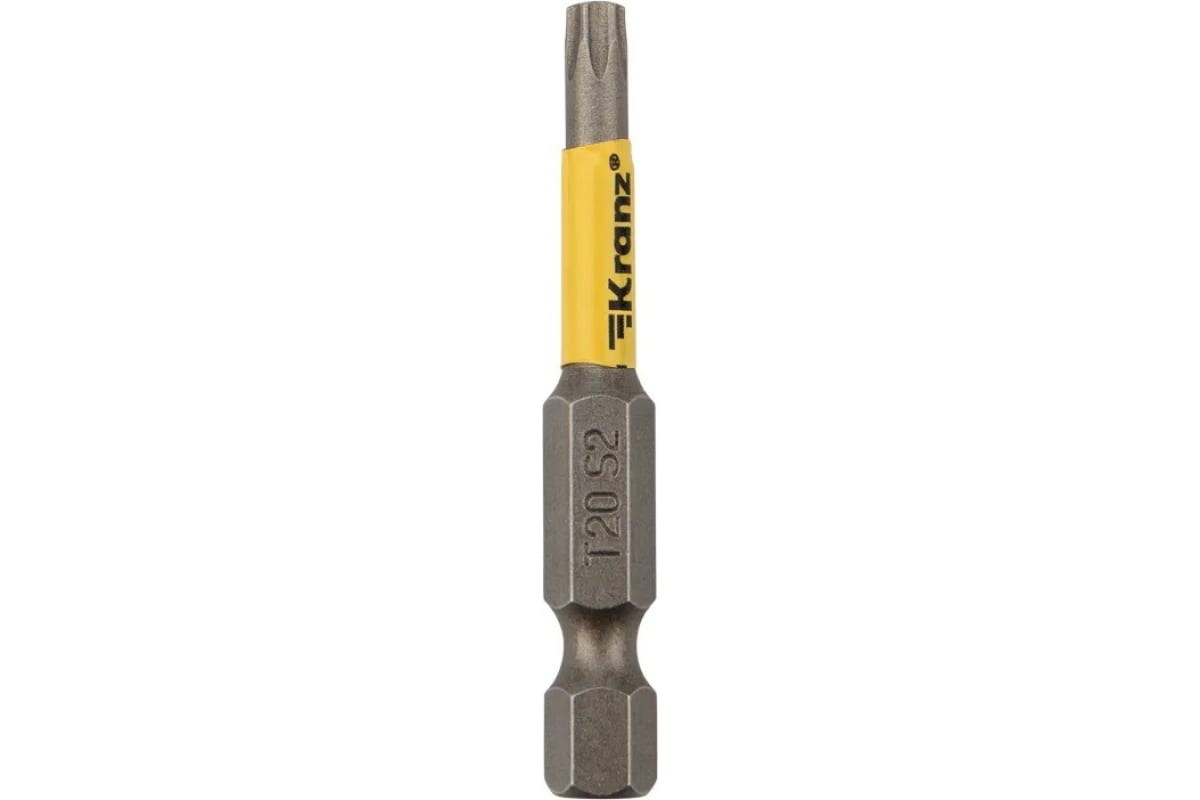 

Бита Torx (2 шт; T20x50 мм; сталь S2) для шуруповерта KRANZ KR-92-0427-1