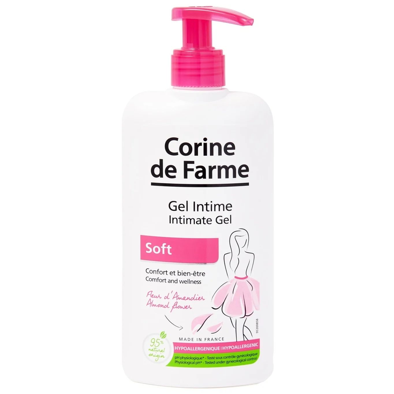Гель для душа для интимной гигиены Corine de Farme Intimate Gel Soft ультрамягкий 250 мл