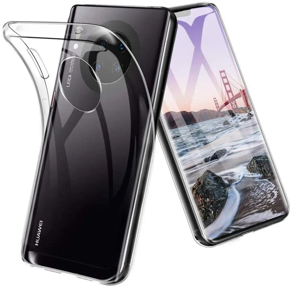 

Чехол для Huawei Mate 30 Pro (LIO-L29) силиконовый ультратонкий прозрачный