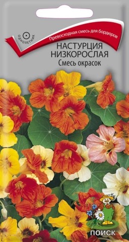 

Семена настурция Поиск смесь окрасок 390269 1 уп.