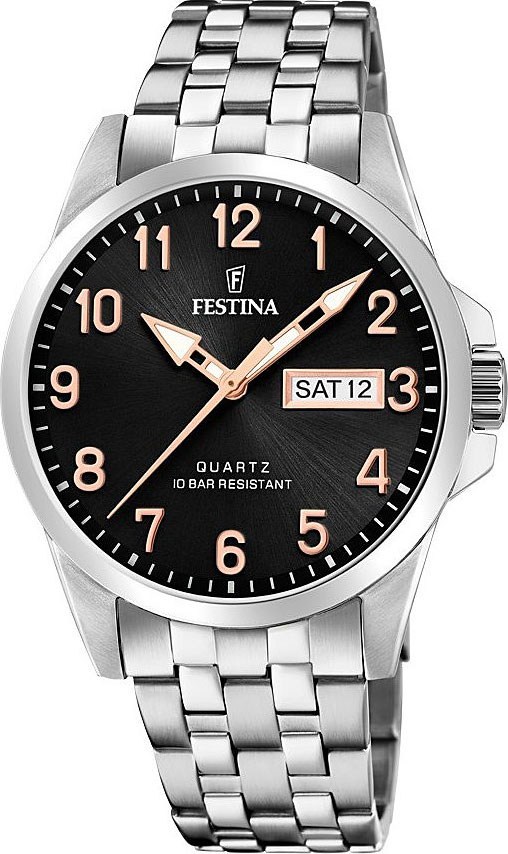 фото Наручные часы кварцевые мужские festina f20357