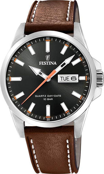 фото Наручные часы кварцевые мужские festina f20358