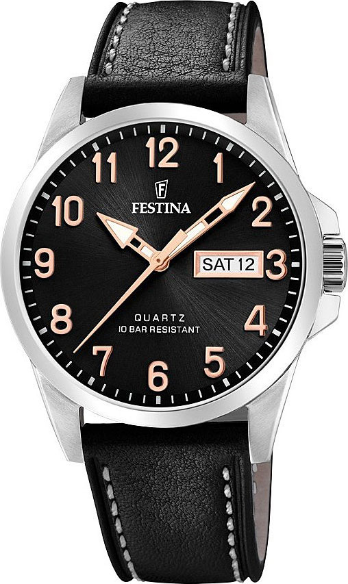 фото Наручные часы кварцевые мужские festina f20358