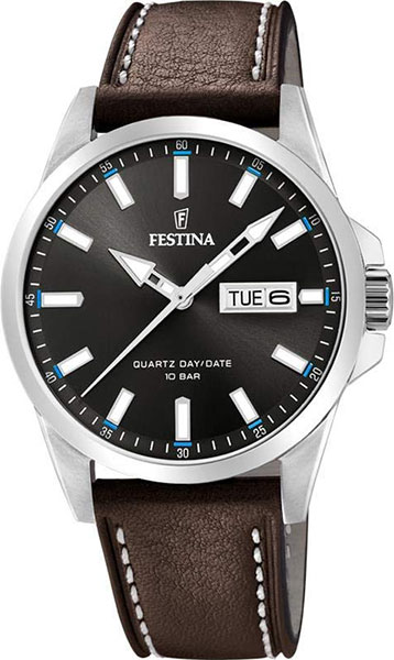 фото Наручные часы кварцевые мужские festina f20358