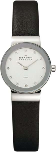 фото Наручные часы кварцевые женские skagen 358xsslbc