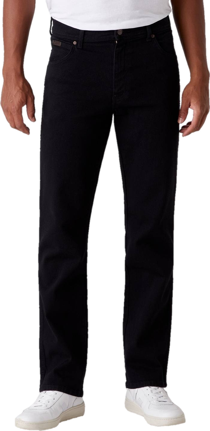 

Джинсы мужские Wrangler W12109004 черные 31/34, Черный, W12109004