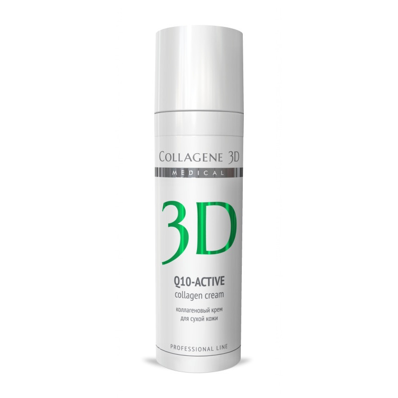 Крем для лица Collagene 3D Q10 Active 30 мл medical collagene 3d фитотоник natural fresh 250 мл