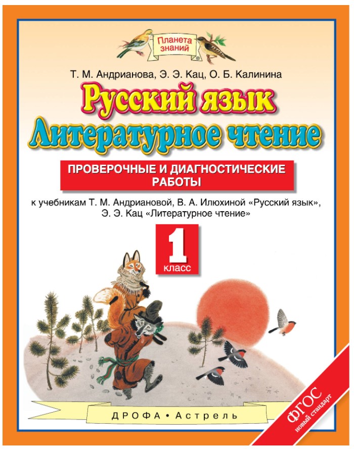 

Русский Язык, литературное Чтение, 1 класс проверочные и Диагностические Работы