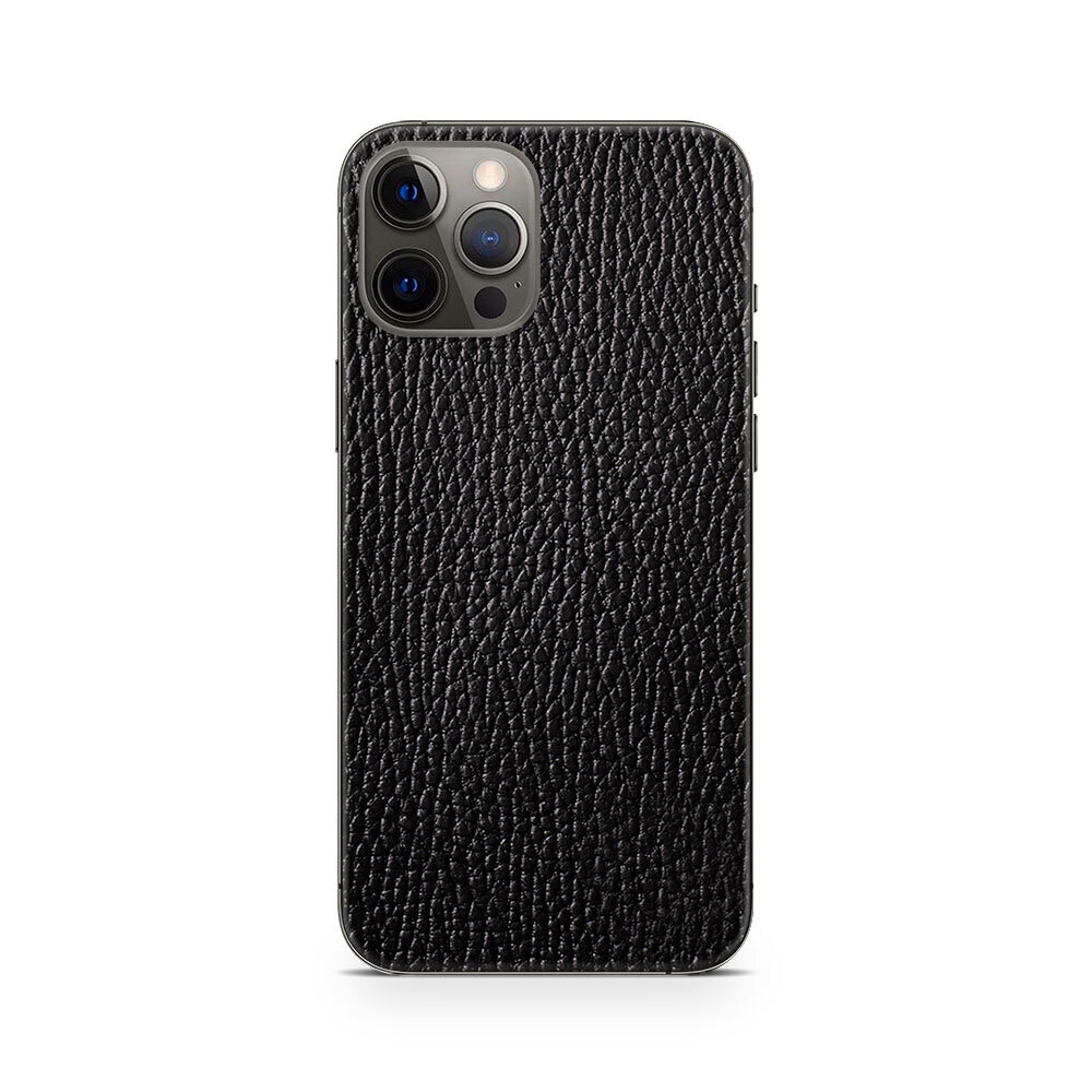 

Наклейка Glueskin из натуральной кожи Classic для Apple iPhone 15 Pro Max, Черный