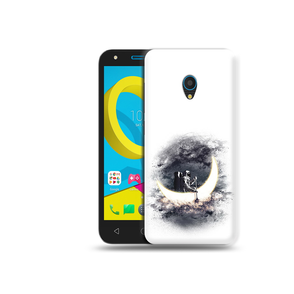 

Чехол MyPads Tocco для Alcatel U5 5047D лунный путешественник (PT134046.676.448), Tocco