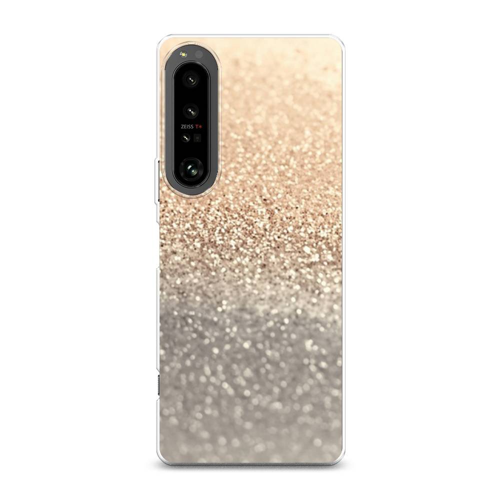

Силиконовый чехол "Песок золотой рисунок" на Sony Xperia 1 IV