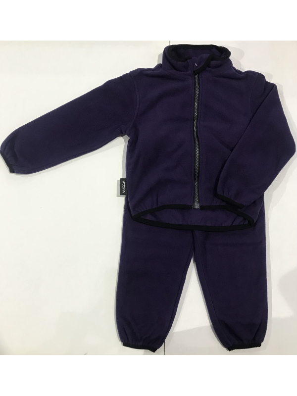 Флисовый костюм детский VUGGA FK014, фиолетовый, размер 146