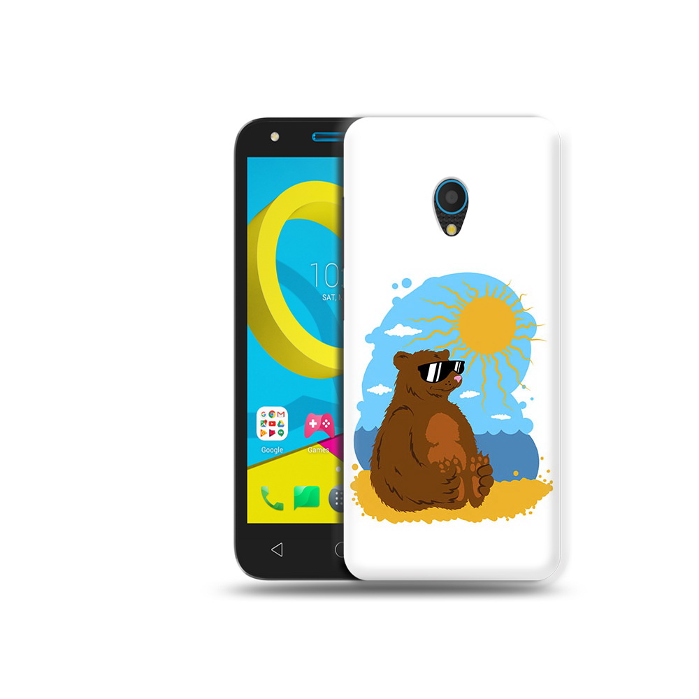 

Чехол MyPads Tocco для Alcatel U5 5047D медведь на чиле (PT134046.676.468), Tocco