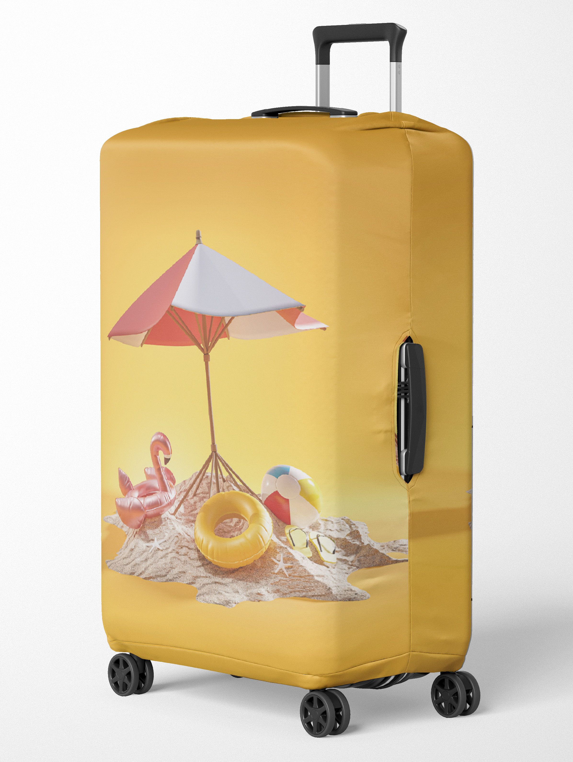 Чехол для чемодана CVT C-B1 пляж, L