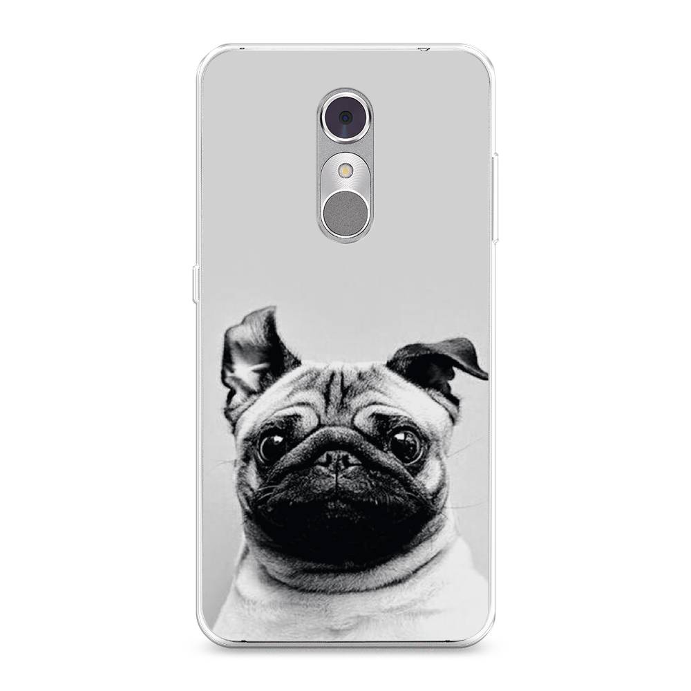 

Чехол Awog на ZTE Blade A910 / ЗТЕ Блэйд A910 "Ушастый мопс", Разноцветный, 131850-1