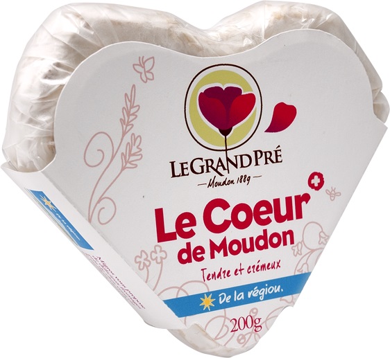 Сыр мягкий Le Grand Pre Le Coeur De Moudon 45% БЗМЖ 200 г