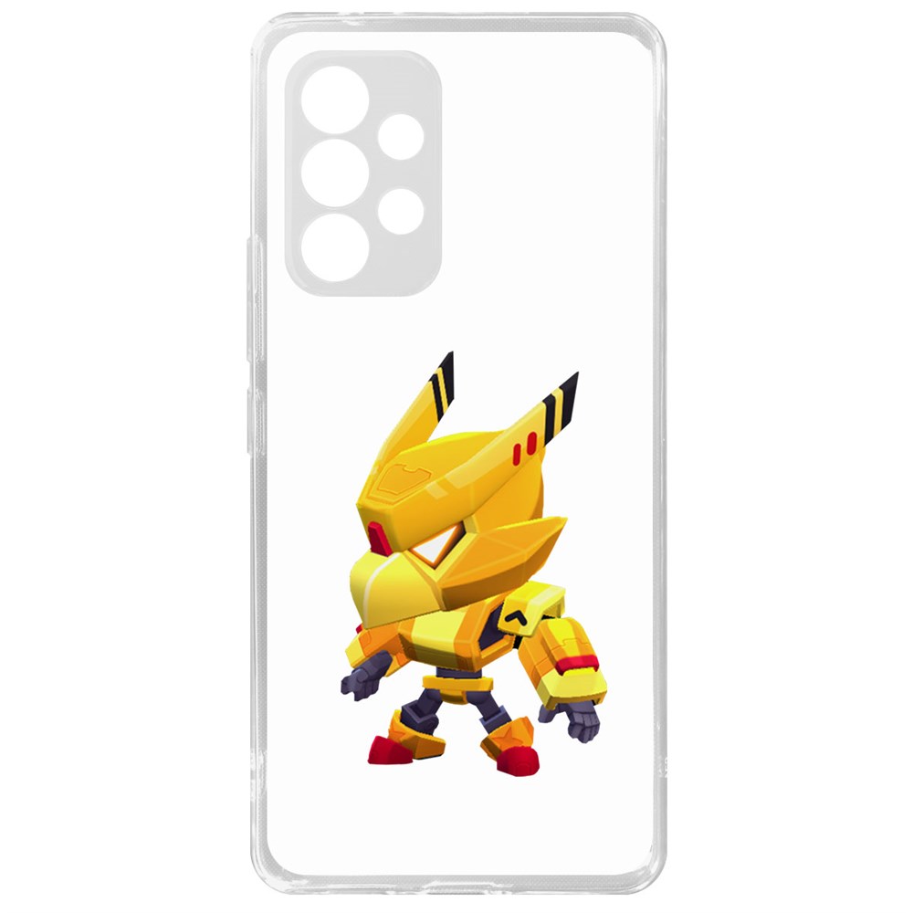 

Чехол-накладка Brawl Stars-Ворон Золотой Меха для Samsung Galaxy A53 (A536), Прозрачный