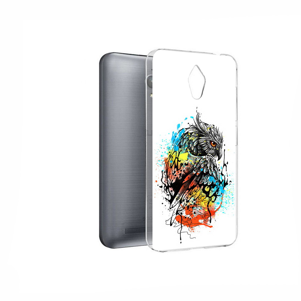 Чехол MyPads Tocco для Asus ZenFone Go (ZC500TG) Творческая сова