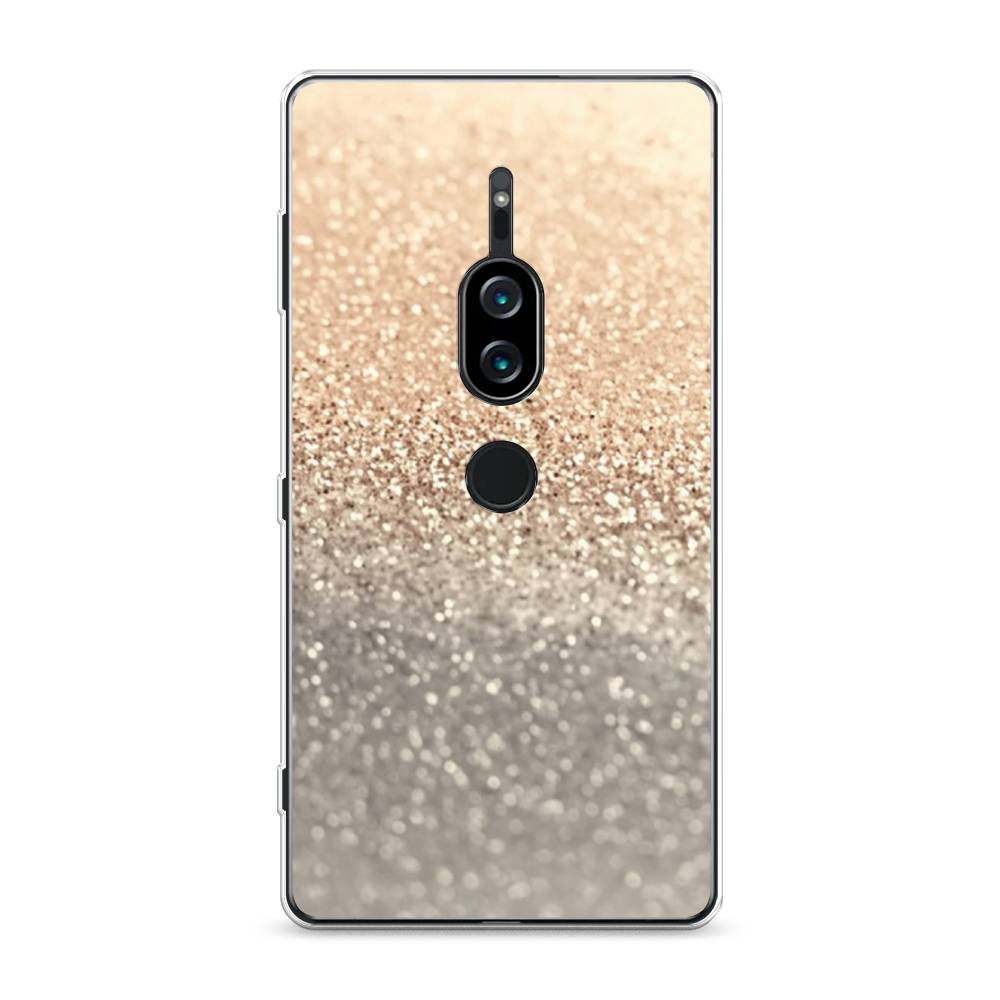 

Силиконовый чехол "Песок золотой рисунок" на Sony Xperia XZ2 Premium