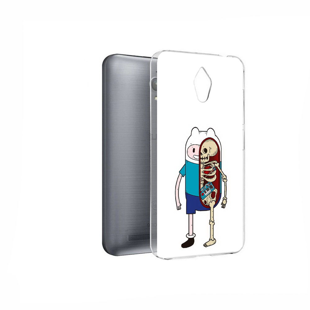 

Чехол MyPads Tocco для Asus ZenFone Go (ZC500TG) Финн скелет, Прозрачный, Tocco