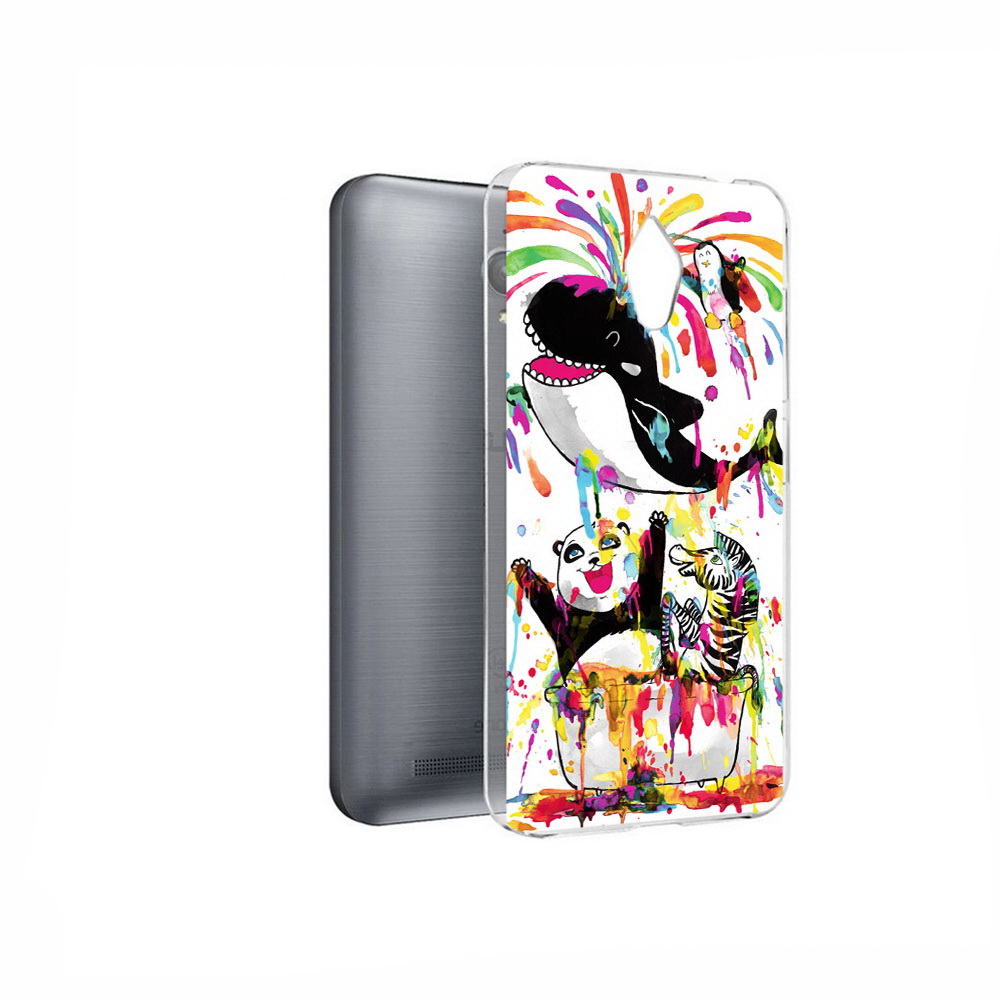 

Чехол MyPads Tocco для Asus ZenFone Go (ZC500TG) Хиппи кит, Прозрачный, Tocco