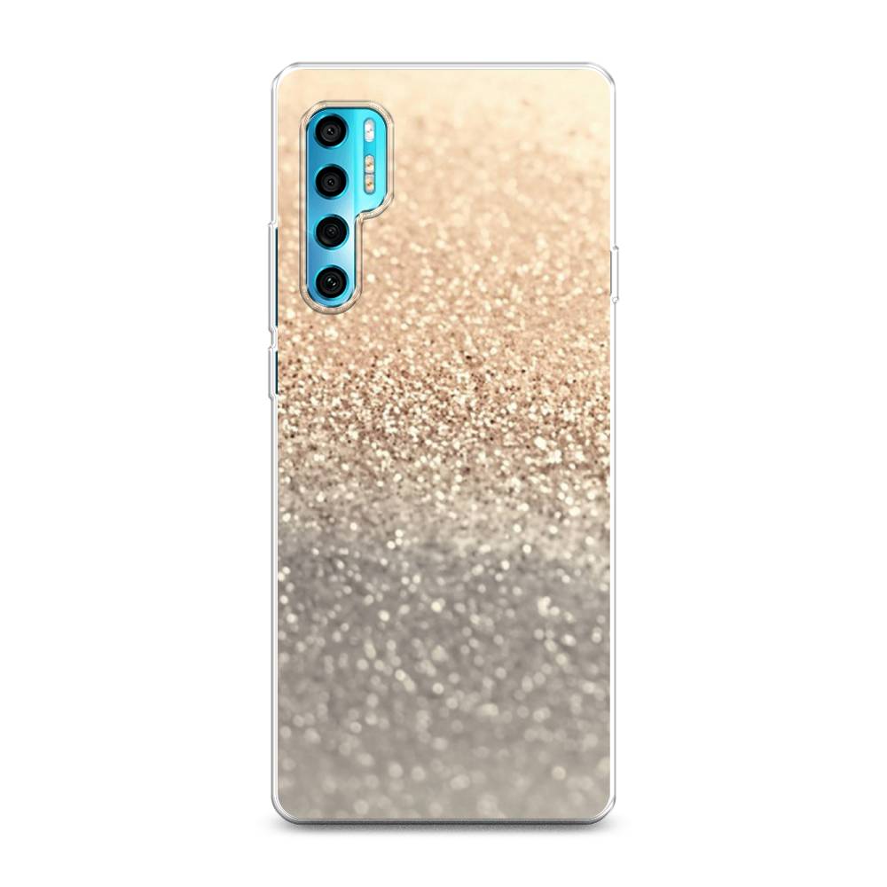 

Силиконовый чехол "Песок золотой рисунок" на TCL 20 Pro 5G
