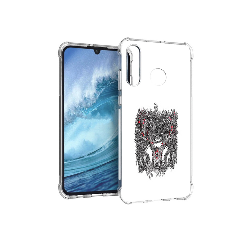 

Чехол MyPads Tocco для Huawei P30 Lite Дизайнерские_676, Прозрачный, Tocco