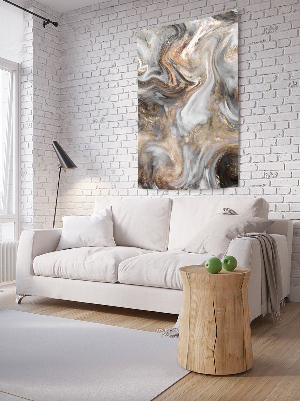 

Вертикальное фотопанно на стену JoyArty Мраморные вихри 150x200 см, Мраморные вихри
