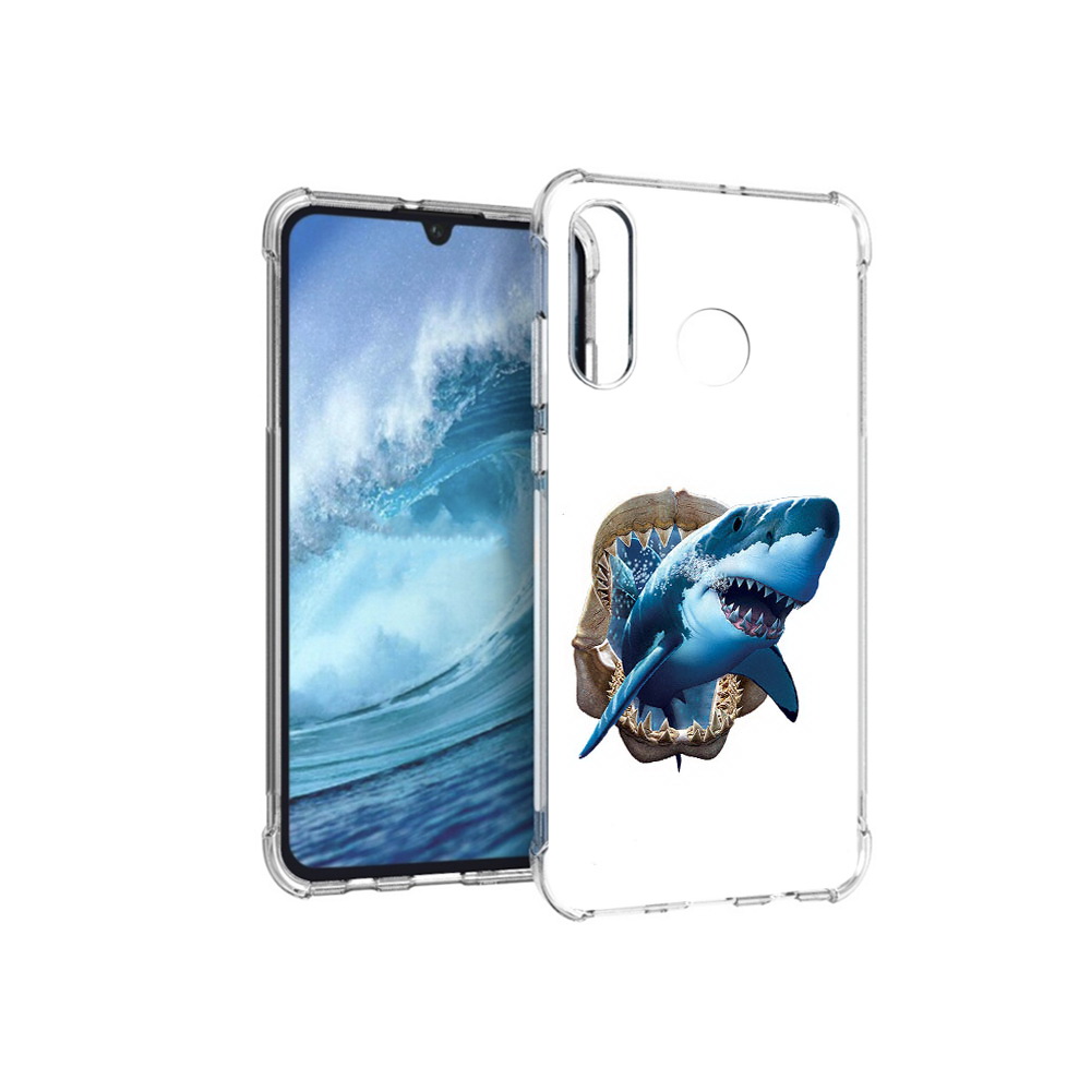 

Чехол MyPads Tocco для Huawei P30 Lite челюсти, Прозрачный, Tocco