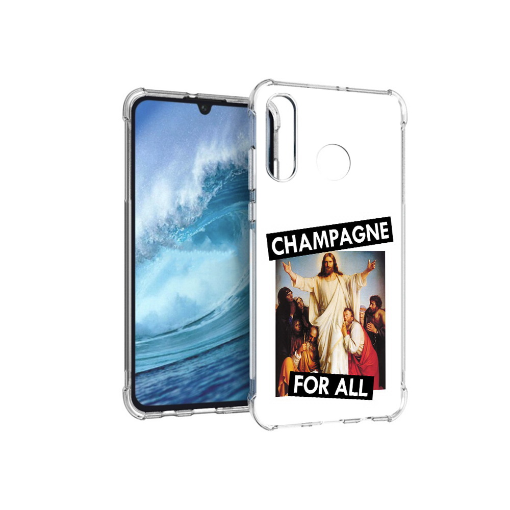 

Чехол MyPads Tocco для Huawei P30 Lite шампанское, Прозрачный, Tocco