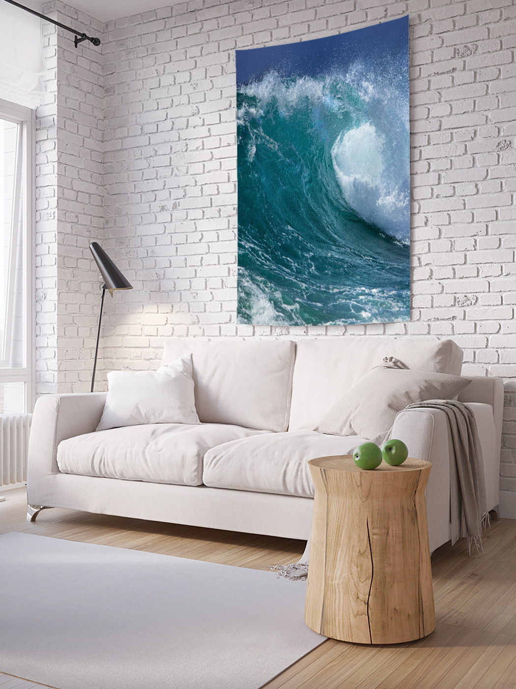 

Вертикальное фотопанно на стену JoyArty Высокий гребень 150x200 см, Высокий гребень