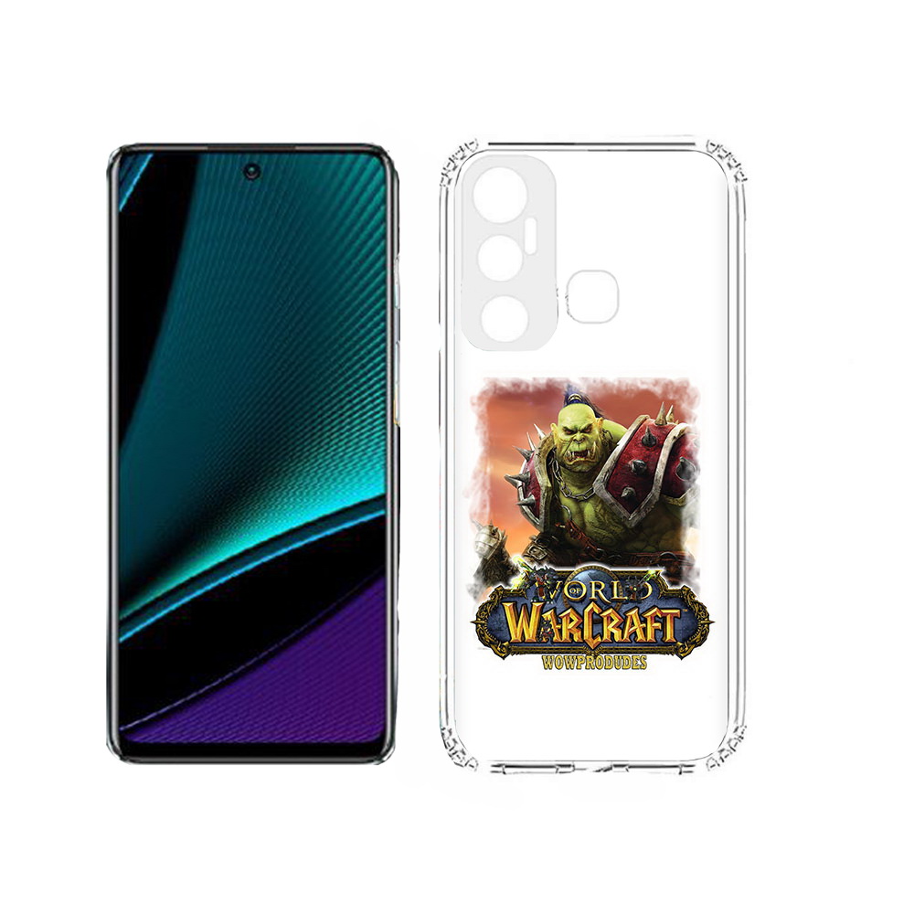 

Чехол MyPads Tocco для Infinix Hot 11s Варкрафт, Прозрачный, Tocco