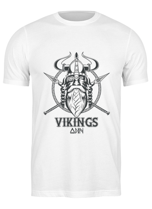 

Футболка мужская Printio Толстовка wearcraft premium "vikings" белая XL, Толстовка wearcraft premium "vikings"