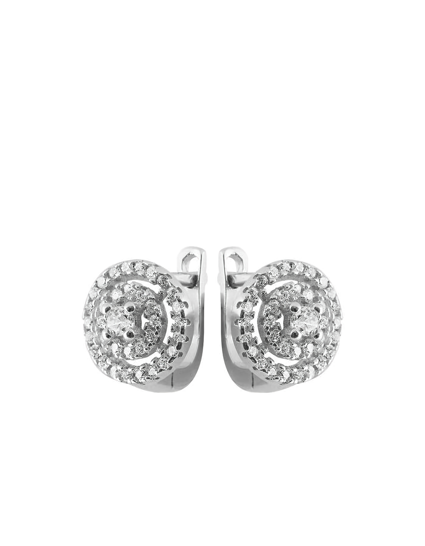 

Серьги из серебра TEO MAORI 8FYE7661, фианит, 8FYE7661