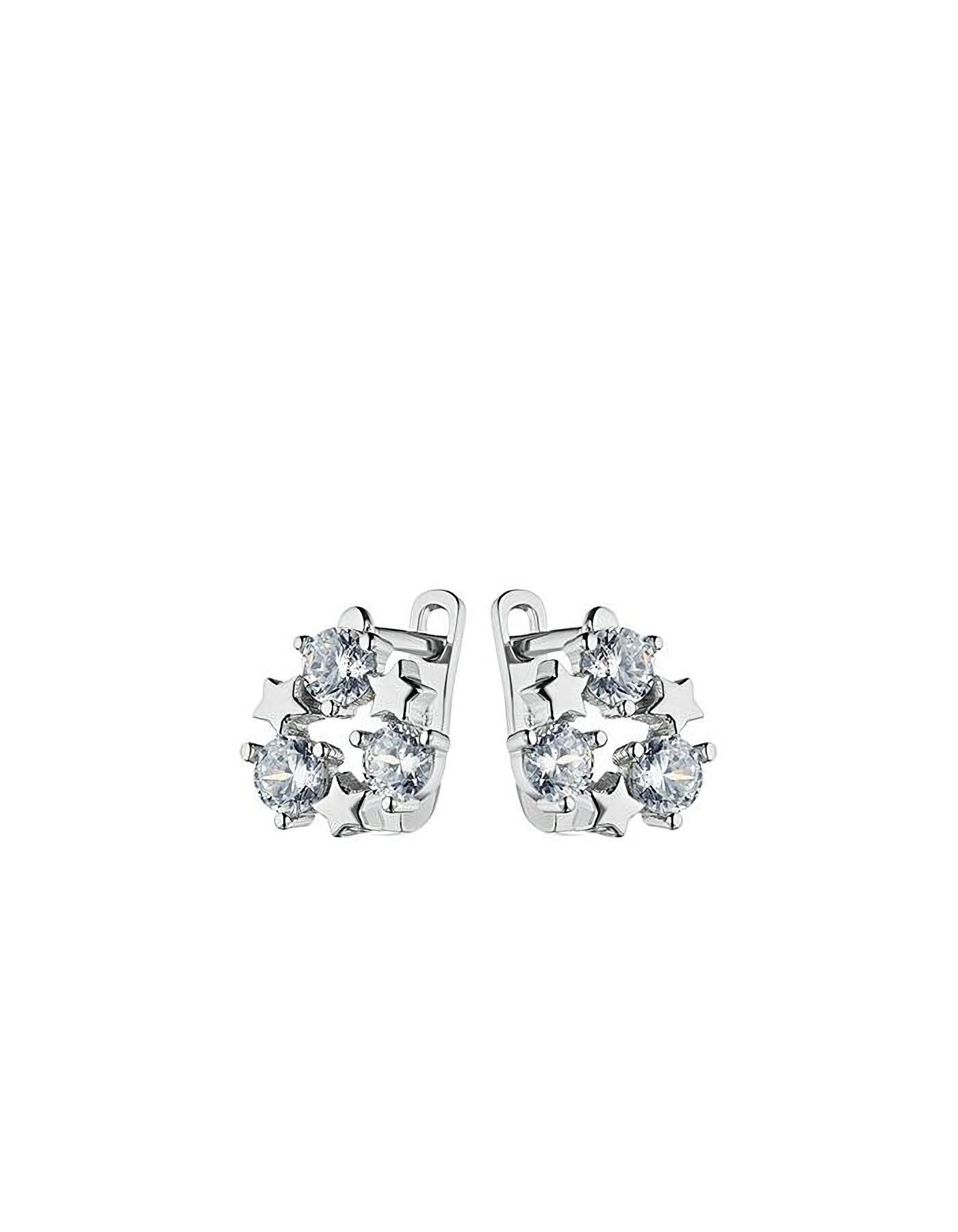 

Серьги из серебра TEO MAORI 8FYE7675, фианит, 8FYE7675