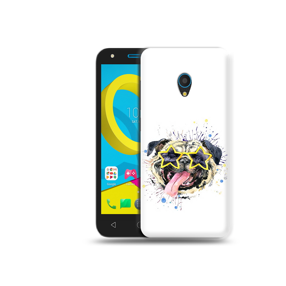 

Чехол MyPads Tocco для Alcatel U5 5047D мопс боксер (PT134046.676.482), Tocco