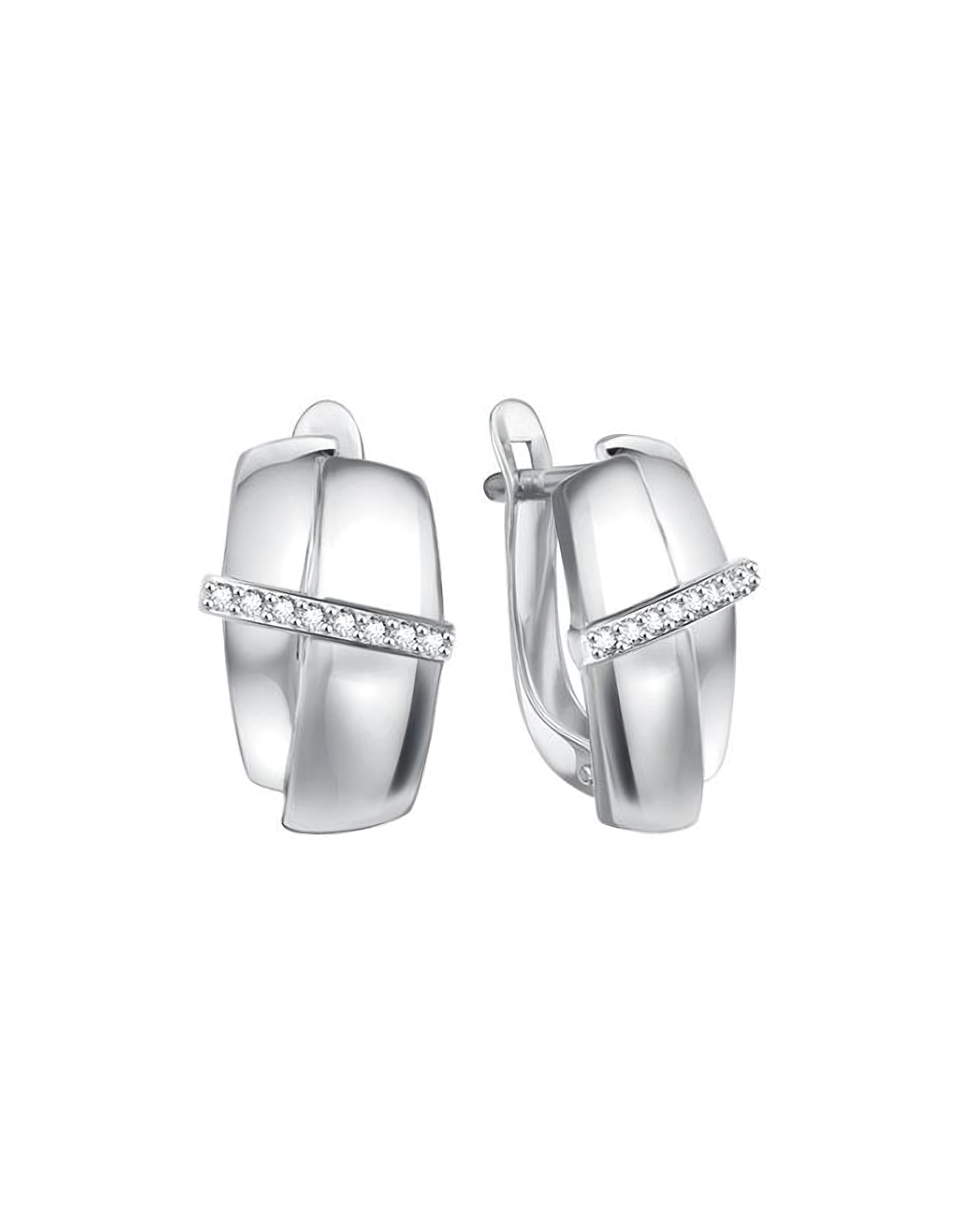 

Серьги из серебра TEO MAORI 890-02-8344-00, фианит, 890-02-8344-00