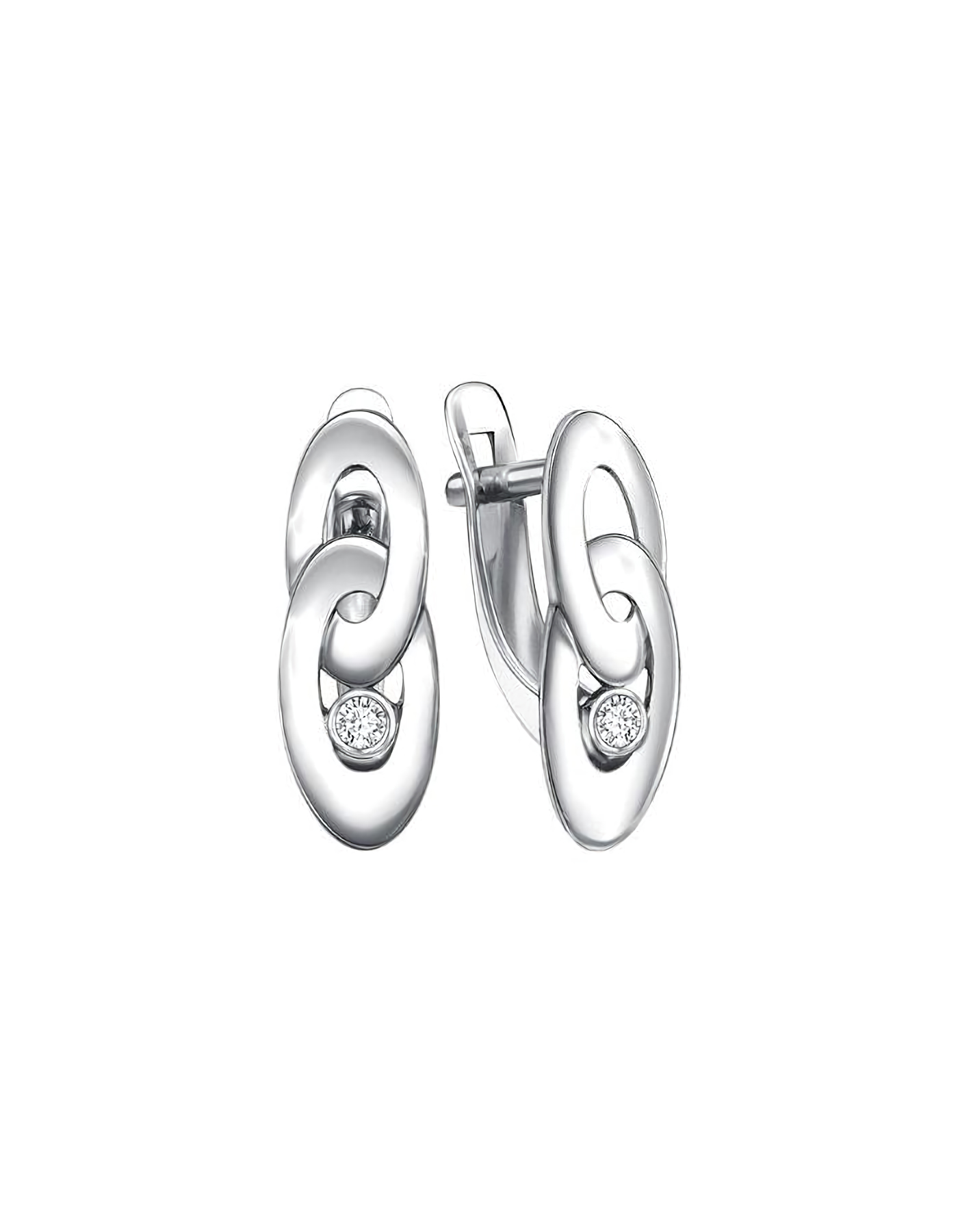 

Серьги из серебра TEO MAORI 890-52-0036-5-00, фианит, 890-52-0036-5-00